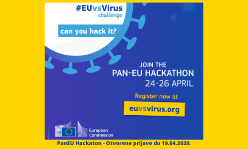 PanEU Hackaton – Otvorene prijave do 19.04.2020.