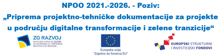Razvojna agencija Zagreb održala je webinar NPOO 2021.-2026. - Poziv: „Priprema projektno-tehničke dokumentacije za projekte u području digitalne transformacije i zelene tranzicije“
